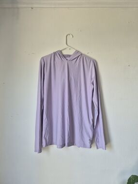 Avalanche Womens Long-Sleeve Hooded Tee in Lavender
